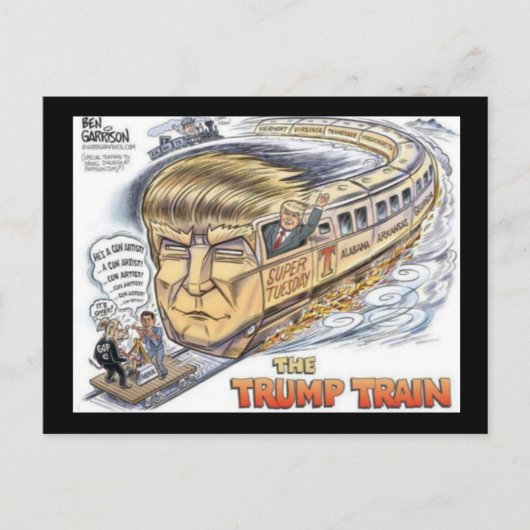 トランプなし投票ポストカード ポストカード (正面)