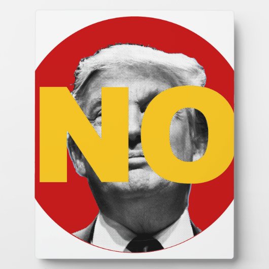 トランプなし（赤と黄色） フォトプラーク (正面)