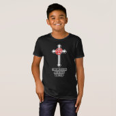 トランプに反対するクリスチャン Tシャツ (正面フル)