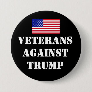 トランプに反対する退役軍人のバッジ 缶バッジ