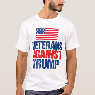 トランプに反対する退役軍人 - アンチトランプ Tシャツ