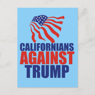 トランプに対するカリフォルニア ポストカード