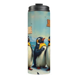 トランプに対するペンギン タンブラー