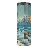 トランプに対するペンギン タンブラー (裏面)