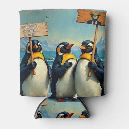 トランプに対するペンギン 缶クーラー