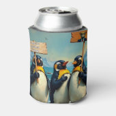 トランプに対するペンギン 缶クーラー (缶裏面)