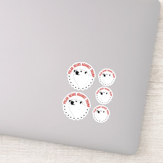 トランプに対するホッキョクグマ シール (詳細)