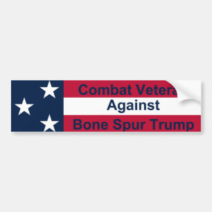 トランプに対する戦闘退役軍人 バンパーステッカー