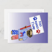 トランプに対する攻撃 ポストカード (正面/裏面)