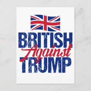 トランプに対する英国 ポストカード