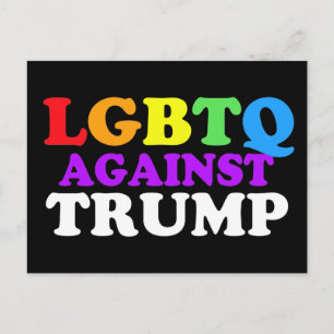 トランプに対するLGBTQ ポストカード