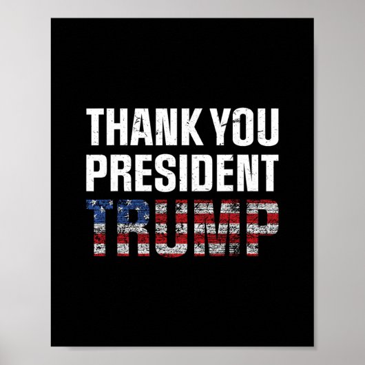 トランプに感謝 2 ポスター (正面)
