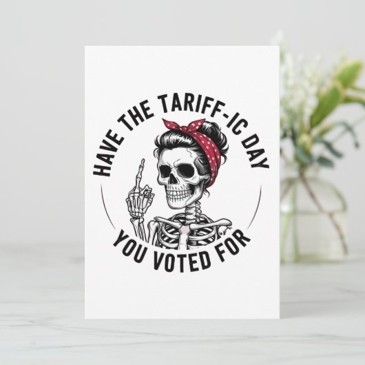 トランプに投票したアンチの日がある シーズンカード (スタンド正面)