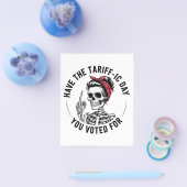 トランプに投票したアンチの日がある チラシ (シングル)