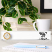 トランプに投票しなかった デスクネームプレート