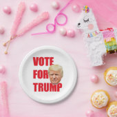 トランプに投票しよう  ペーパープレート (パーティー)