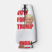 トランプに投票しよう  ボトルクーラー (裏面)