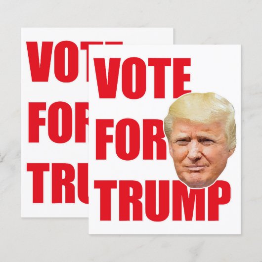 トランプに投票 (正面/裏面)