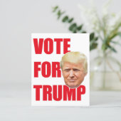 トランプに投票 (スタンド正面)