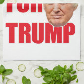 トランプに投票 キッチンタオル (折り畳み)
