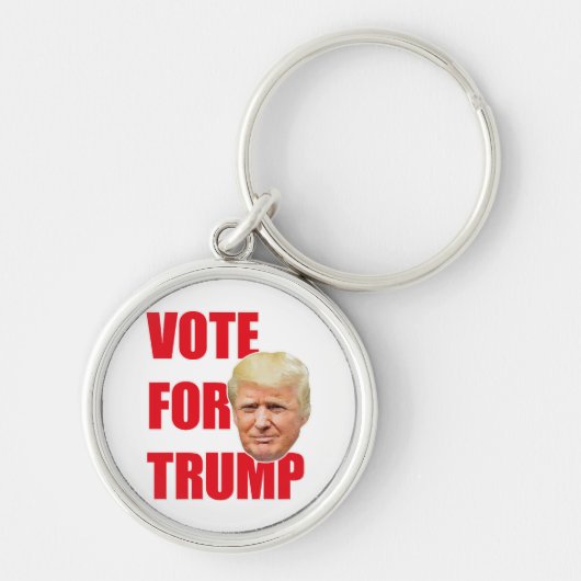 トランプに投票 キーホルダー (正面)
