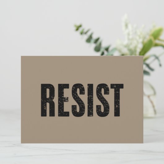 トランプに抗議せよ トランプ反対デモ 反政治的抗議デモ 招待状 (スタンド正面)