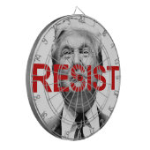 トランプに抵抗する ダーツボード (正面左)