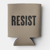 トランプに抵抗せよ トランプ反対デモ 反政治的抗議デモ 缶クーラー (正面)