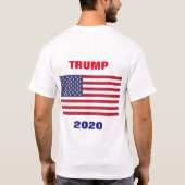 トランプのためのアイルランド系アメリカ人 Tシャツ (裏面)