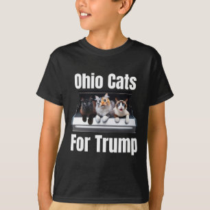 トランプのためのオハイオおもしろいネコ – Political Cat Tシャツ