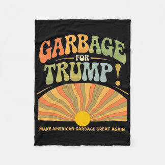 トランプのためのガレージ アメリカのガレージを再び偉大に 8  フリースブランケット