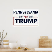 トランプのためのペンシルバニア ポスター (キッチン)
