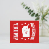 トランプのためのワシントン ポストカード (スタンド正面)