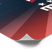 トランプのための中流階級アメリカ人 ポスター (角)