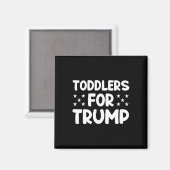トランプのための幼児 米国大統領選挙 トランプ 202 マグネット (正面/裏面)