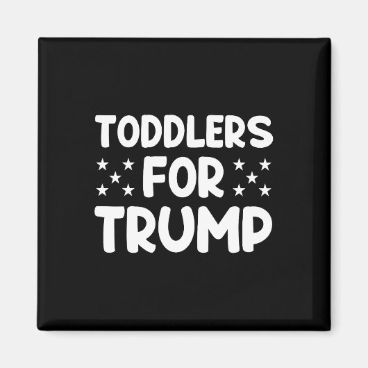 トランプのための幼児 米国大統領選挙 トランプ 202 マグネット (正面)