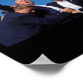 トランプのアメリカのためのトランプの戦いに対するトランプ攻撃 ポスター (角)