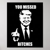 トランプのアメリカのためのトランプの戦いに対するトランプ攻撃 ポスター (正面)