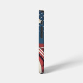 トランプのエピック・アメリカ国旗の電話ケース iPhoneケース (左側面)