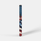 トランプのエピック・アメリカ国旗の電話ケース iPhoneケース (右側面)