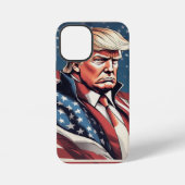 トランプのエピック・アメリカ国旗の電話ケース iPhoneケース (裏面)