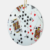 トランプのオーナメント セラミックオーナメント (左)