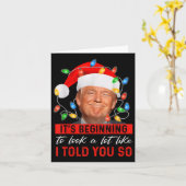 トランプのクリスマスによく似たおもしろい始まり カード (黄色い花)