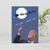 トランプのクリスマス:サンタは偽物 シーズンカード (スタンド正面)