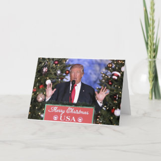 トランプのクリスマス シーズンカード