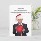 トランプのクリスマス：最大の金貨 シーズンカード (スタンド正面)