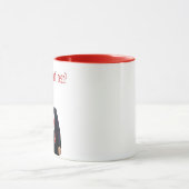 トランプのクリスマス:私が聞いたことを聞くか? マグカップ (中央)