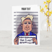 トランプのグリーティングカードの投票 カード (黄色い花)