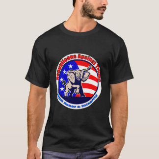 トランプのシャツに対する共和党員 Tシャツ