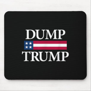 トランプのシャツブラックユニアダルト政治モダン家 マウスパッド